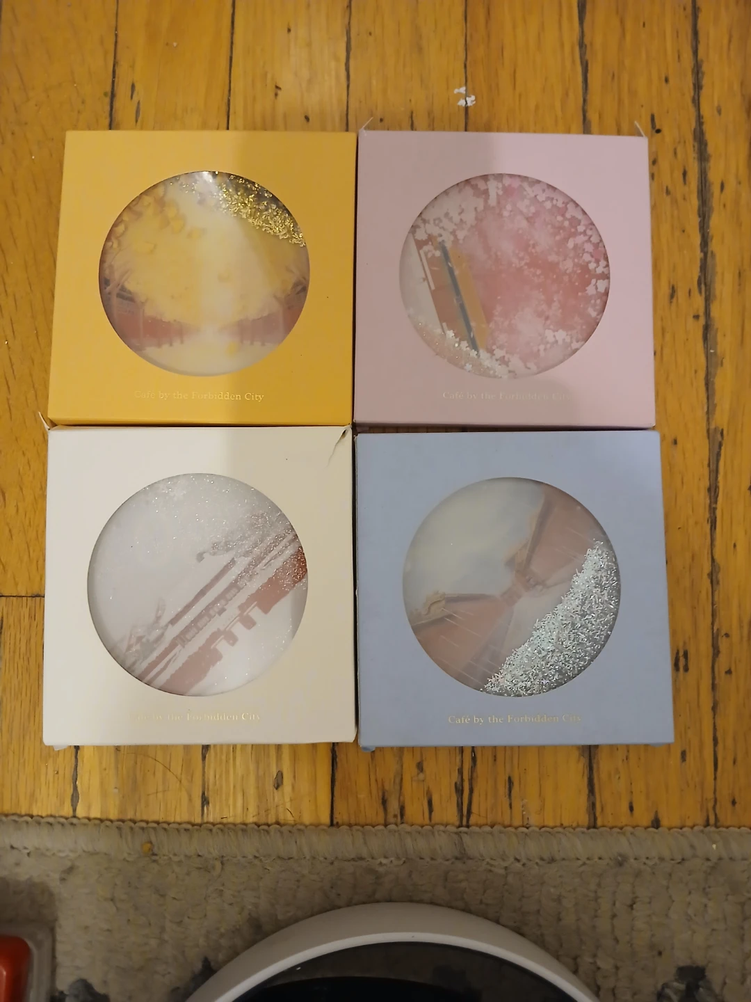 Cafe by the Forbidden City Coasters Set