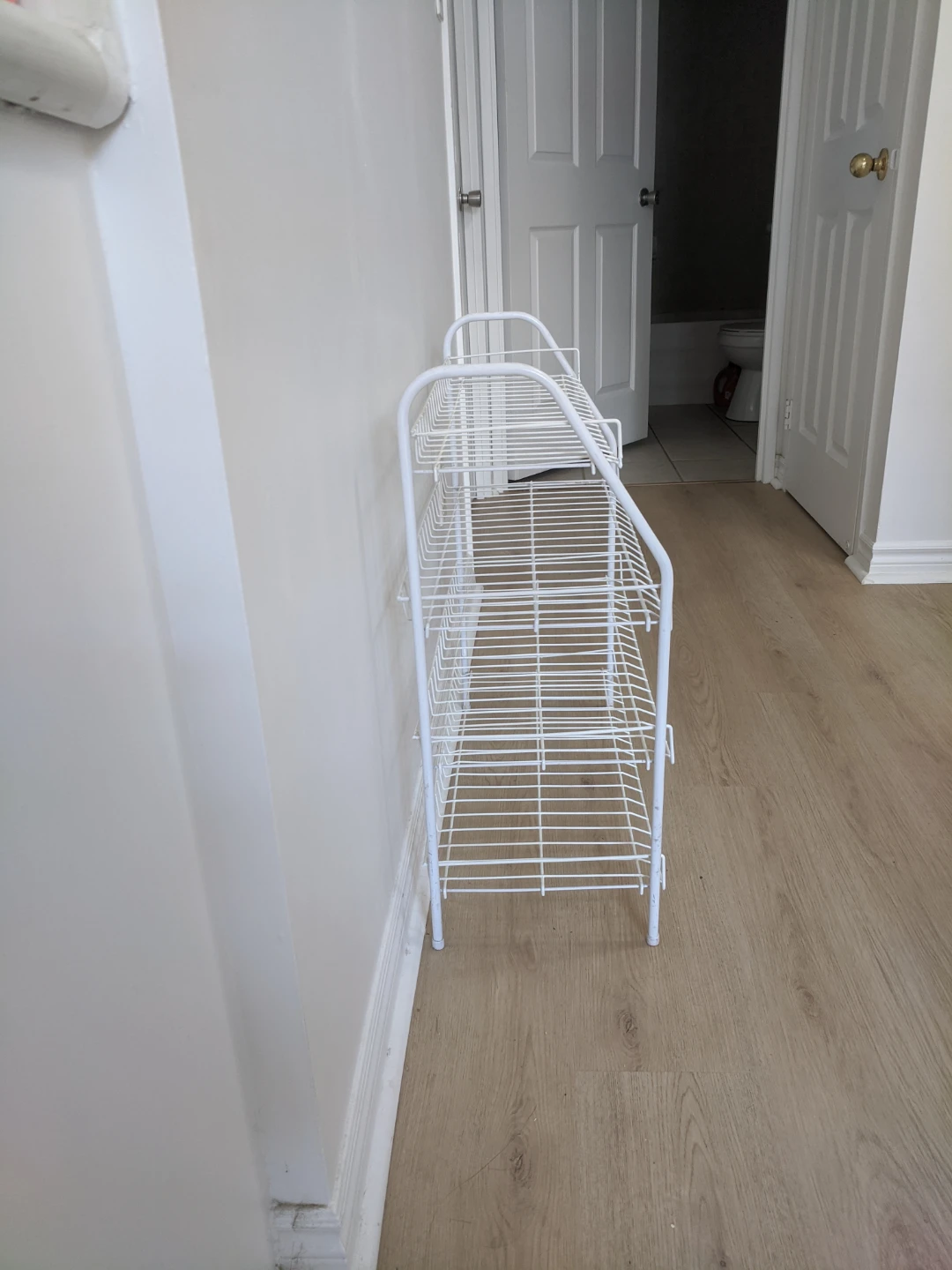 White 4-Tier Wire Rack Shelf - photo 2