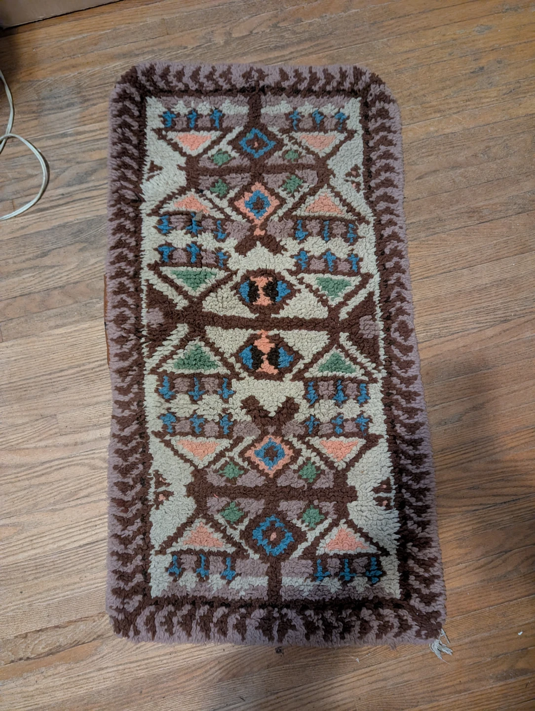 Small Tribal Patterned Rug