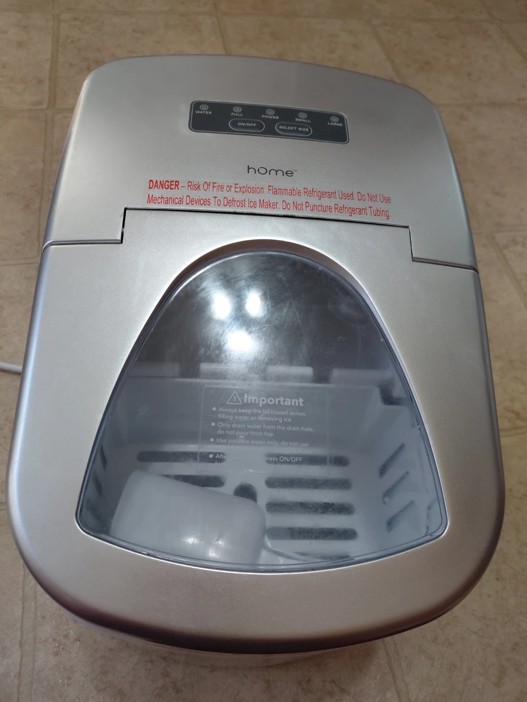 Countertop Ice Maker 26lb - photo 2