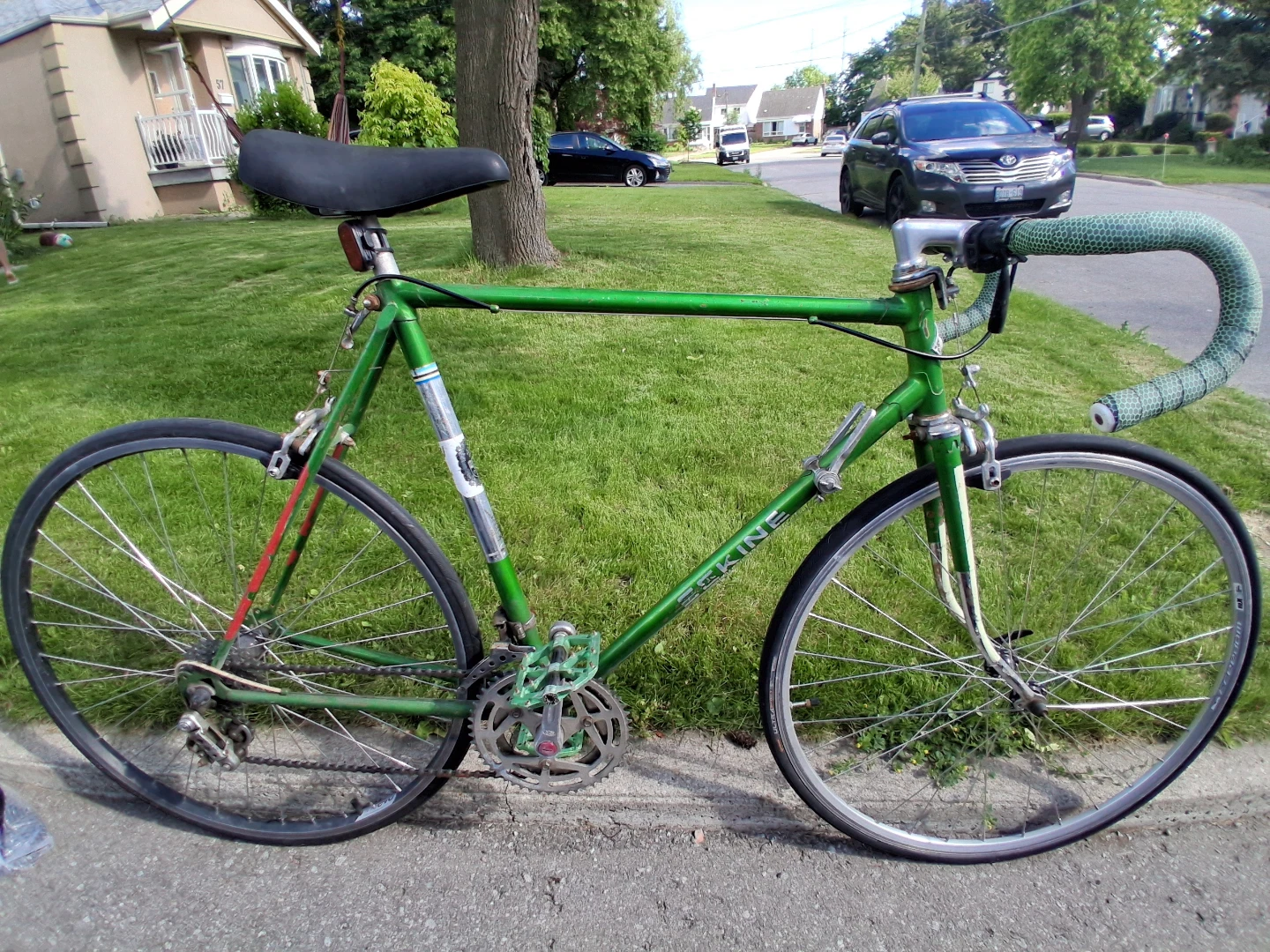 Green Sekine Road Bike - photo 4