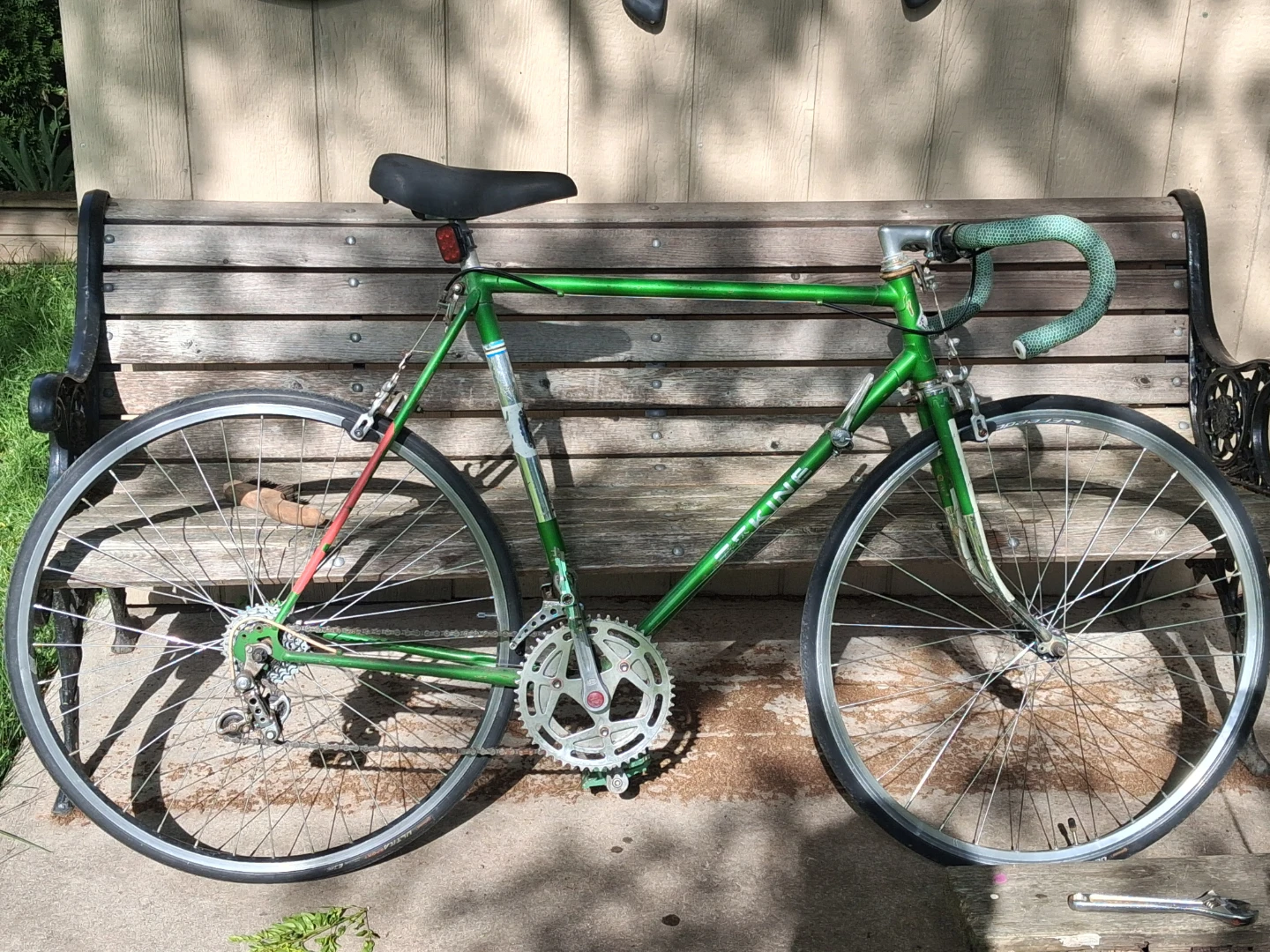 Green Sekine Road Bike - photo 5