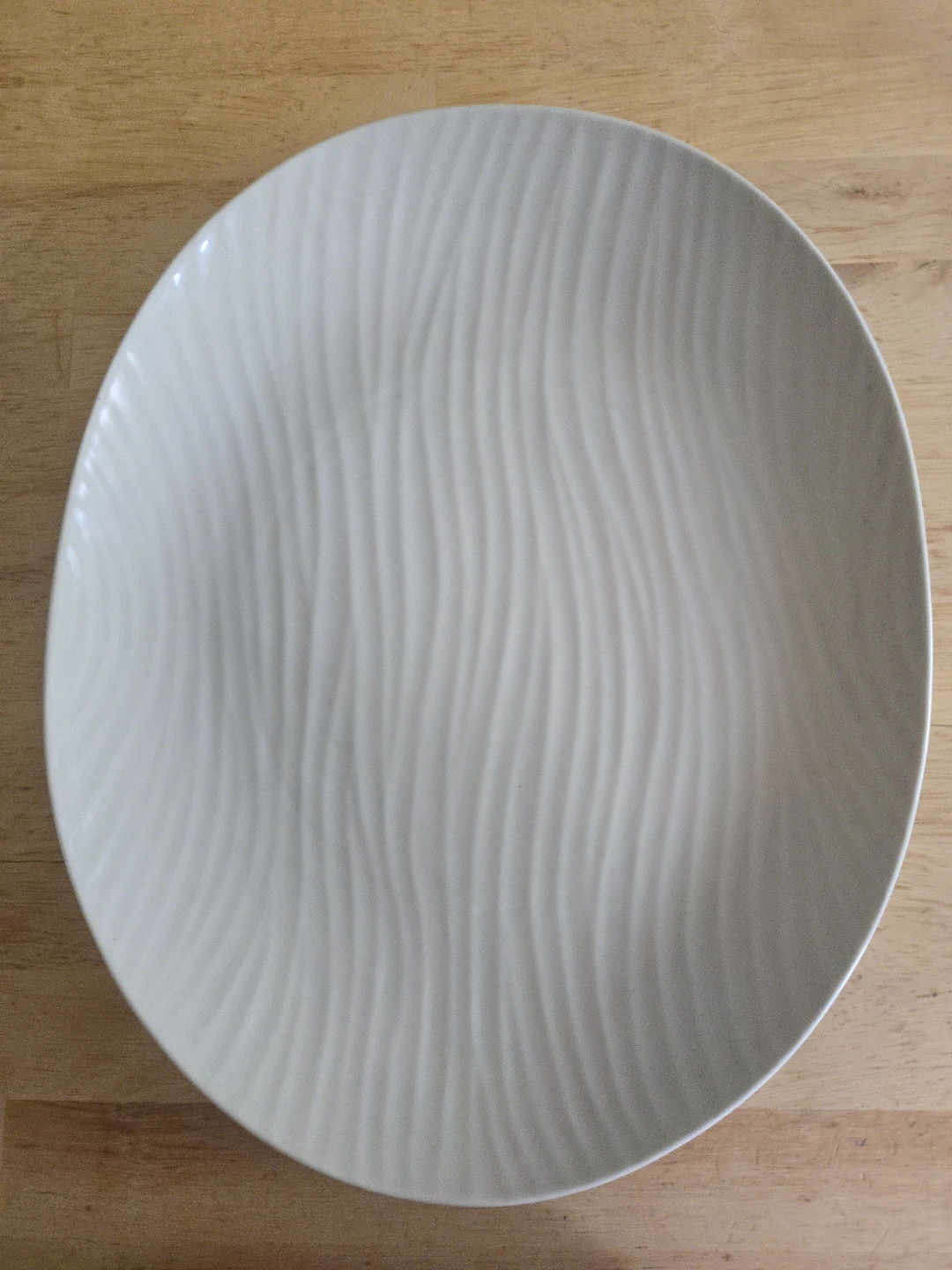 Portmeirion Sophie Conran White Oak Large Oval Plate