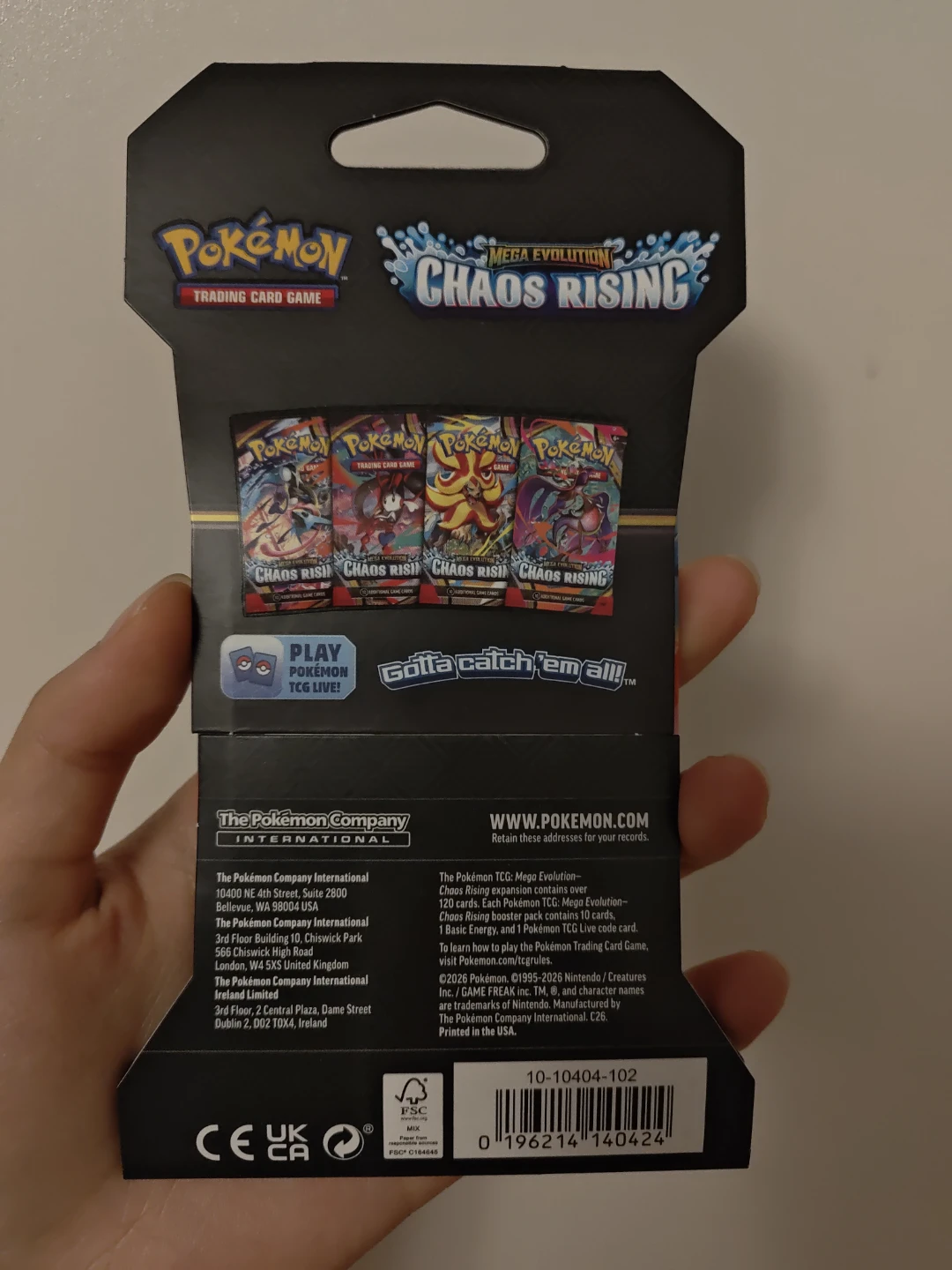Chaos Rising Booster Pack - photo 2