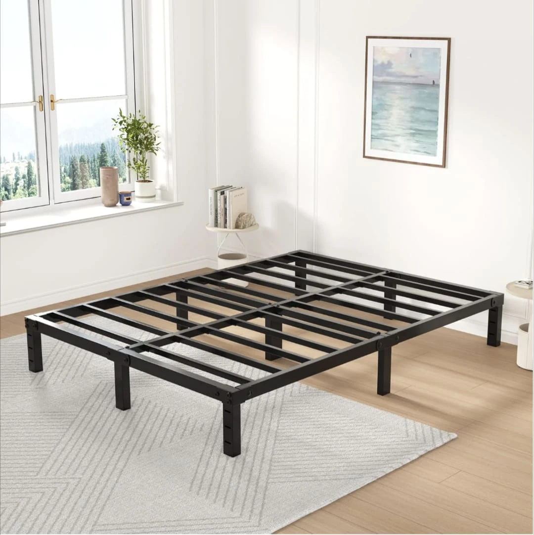 King size frame and mattresses - photo 2