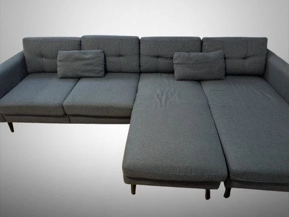 Grey Sectional Sofa with Chaise
