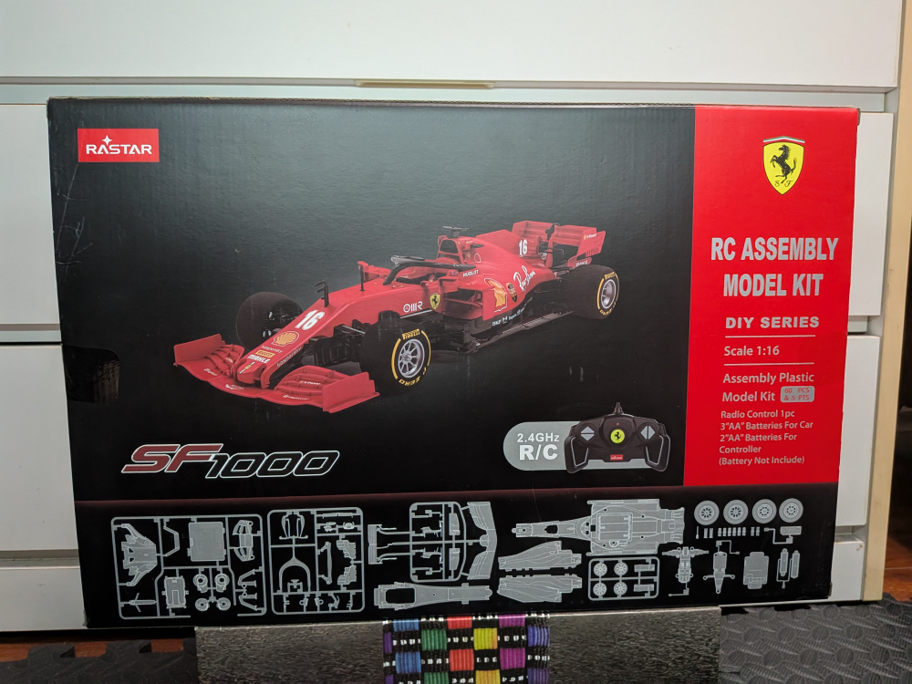 RASTAR Ferrari SF1000 RC Assembly Model Kit - photo 2