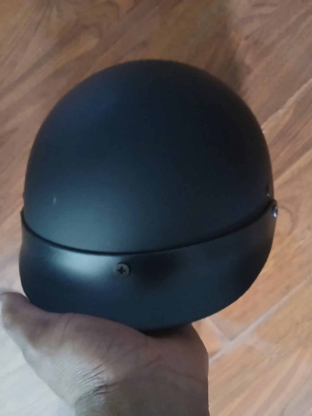 Black Motorcycle Helmet - photo 2