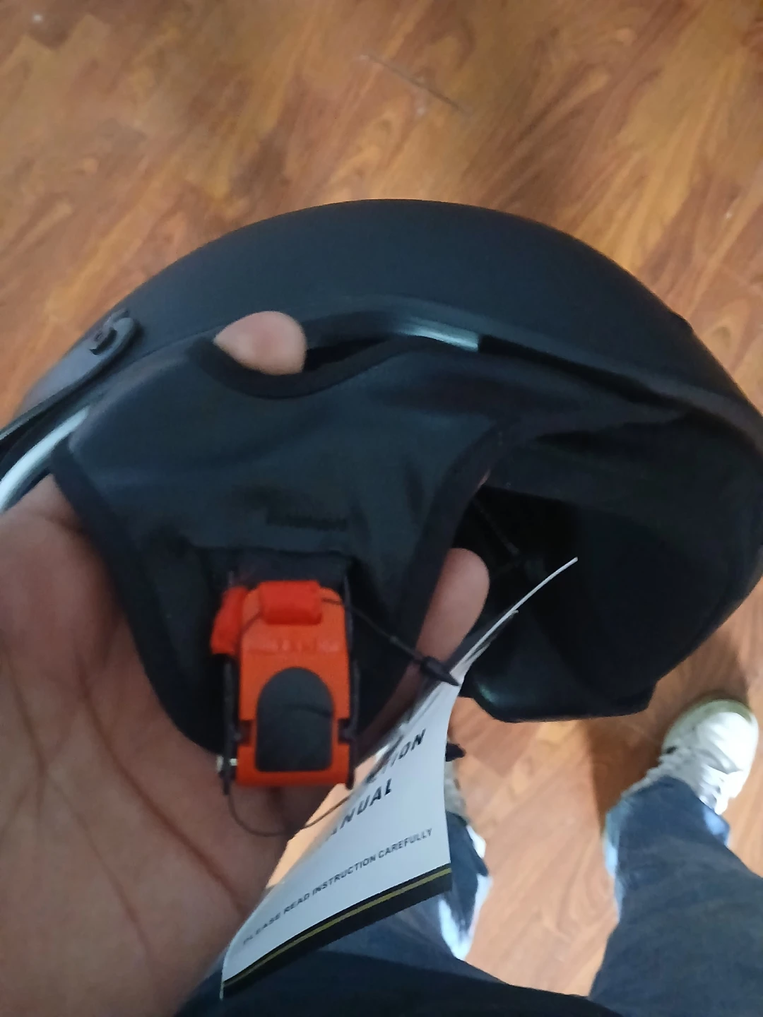 Black Motorcycle Helmet - photo 5