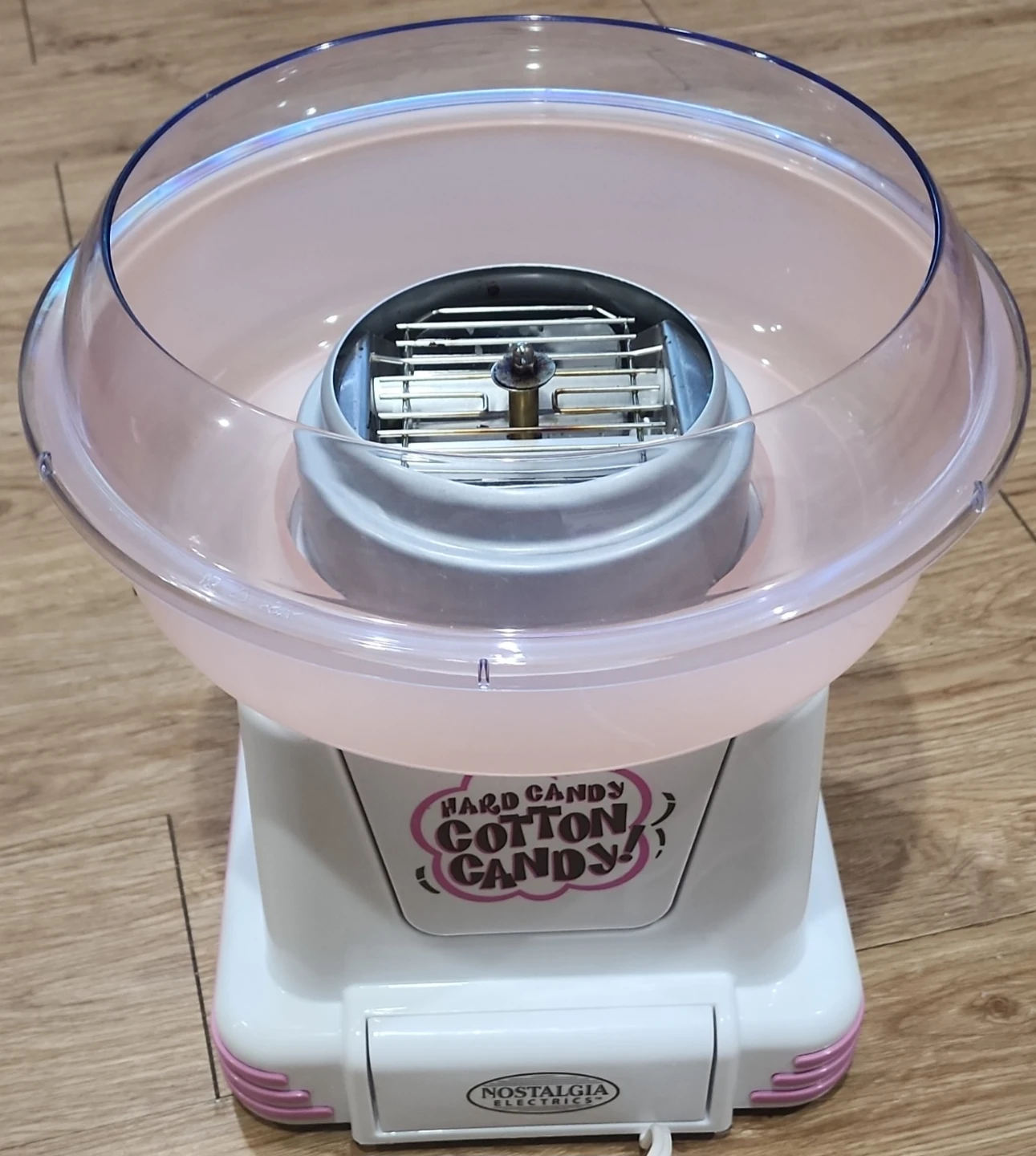 Nostalgia Electric Hard Candy Cotton Candy Maker