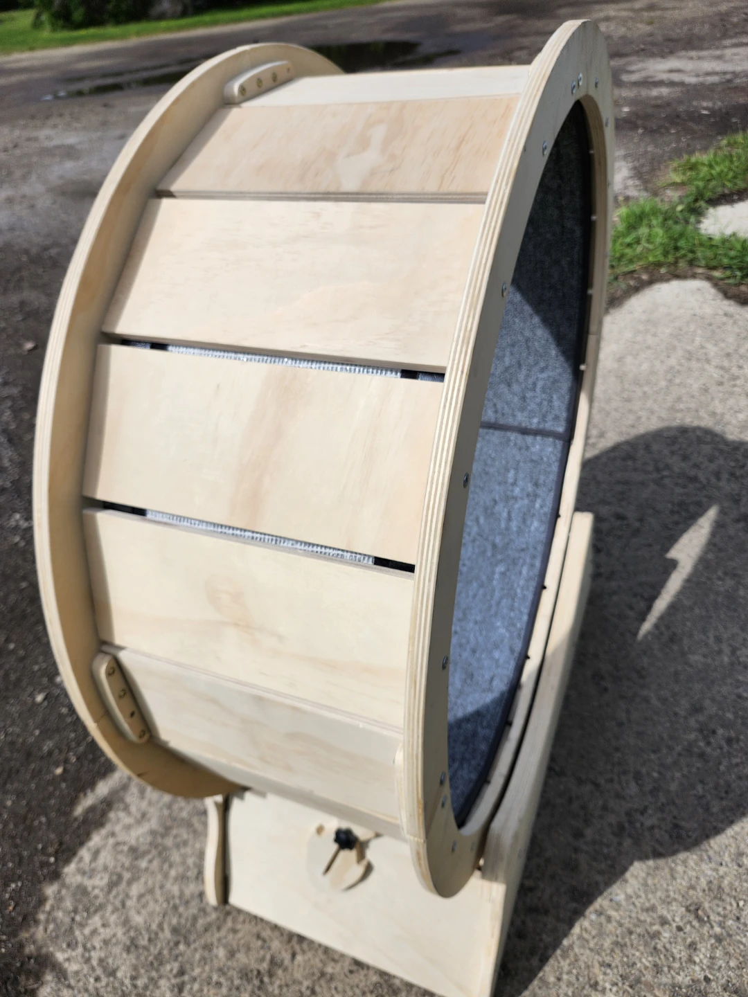 Wooden Cat Wheel