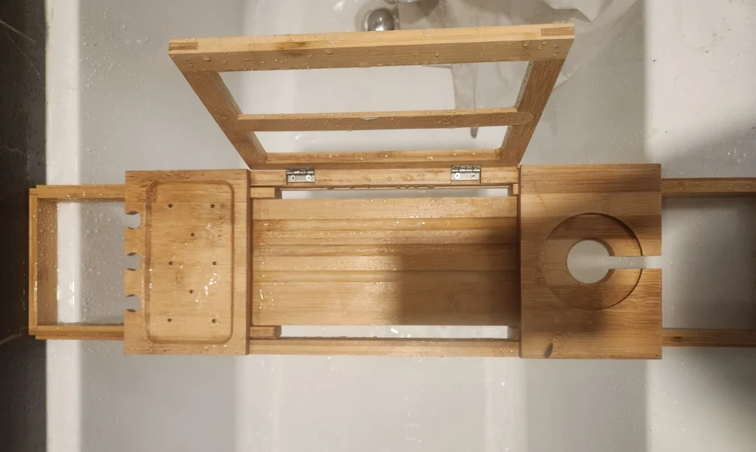 Bamboo Bath Caddy Tray