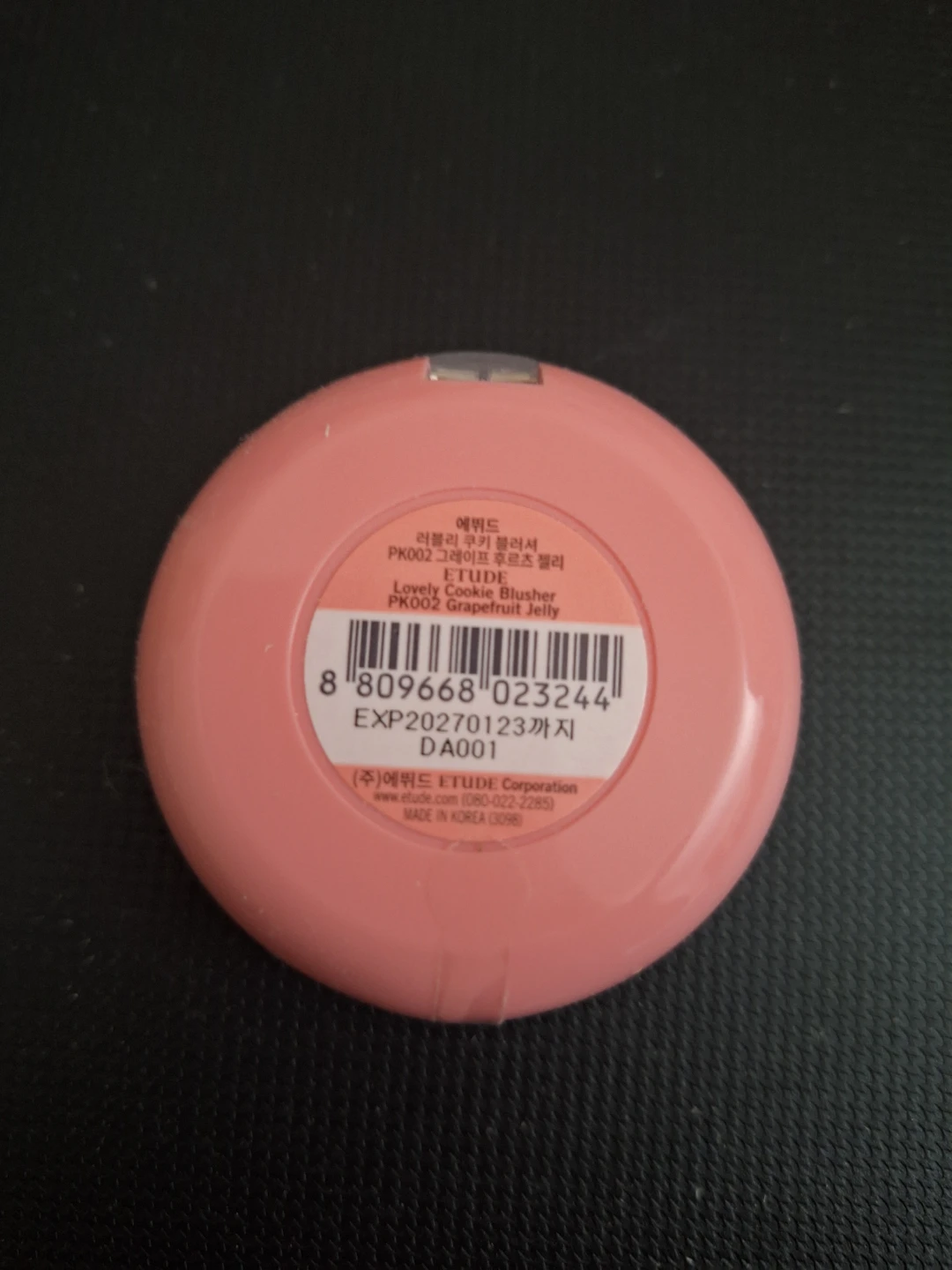 ETUDE Lovely Cookie Blusher Grapefruit Jelly - photo 2