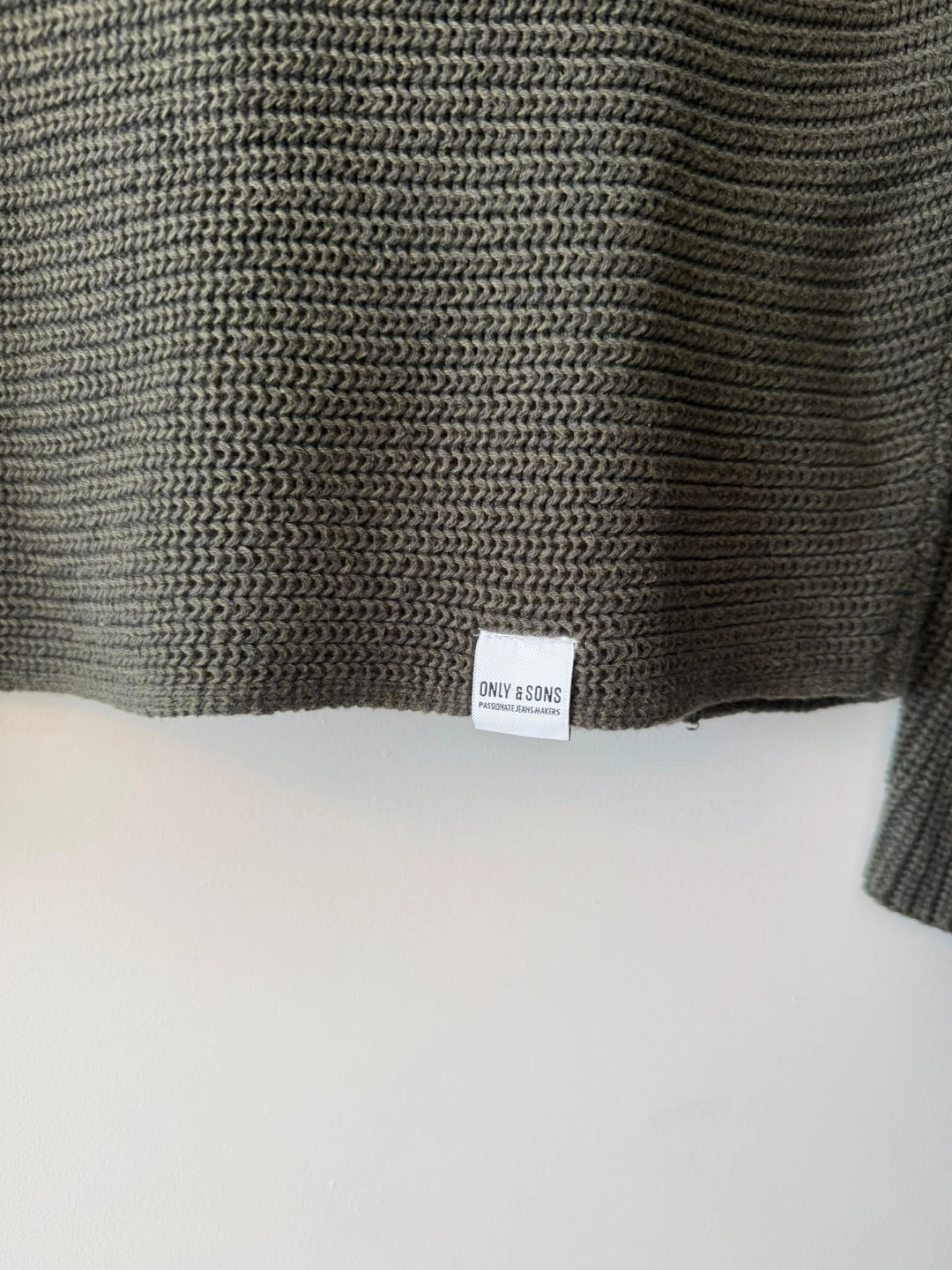 ONLY & SONS Green Knit Sweater Size L - photo 3