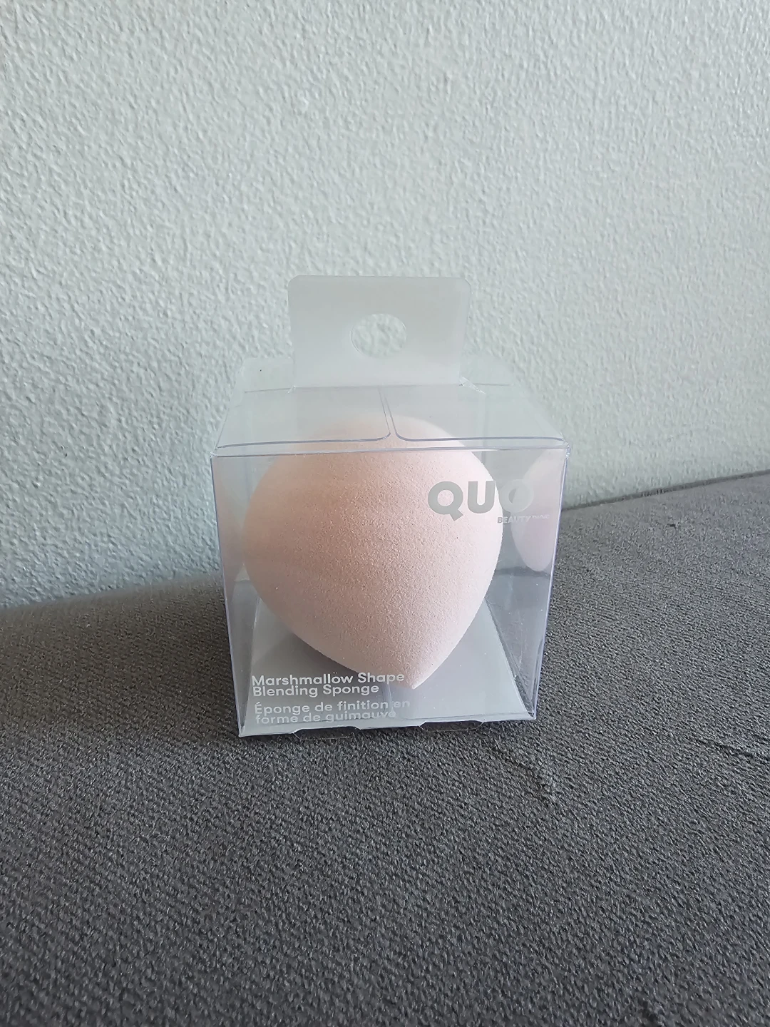 QUO BEAUTY Marshmallow Shape Blending Sponge, Light Pink ⚽️