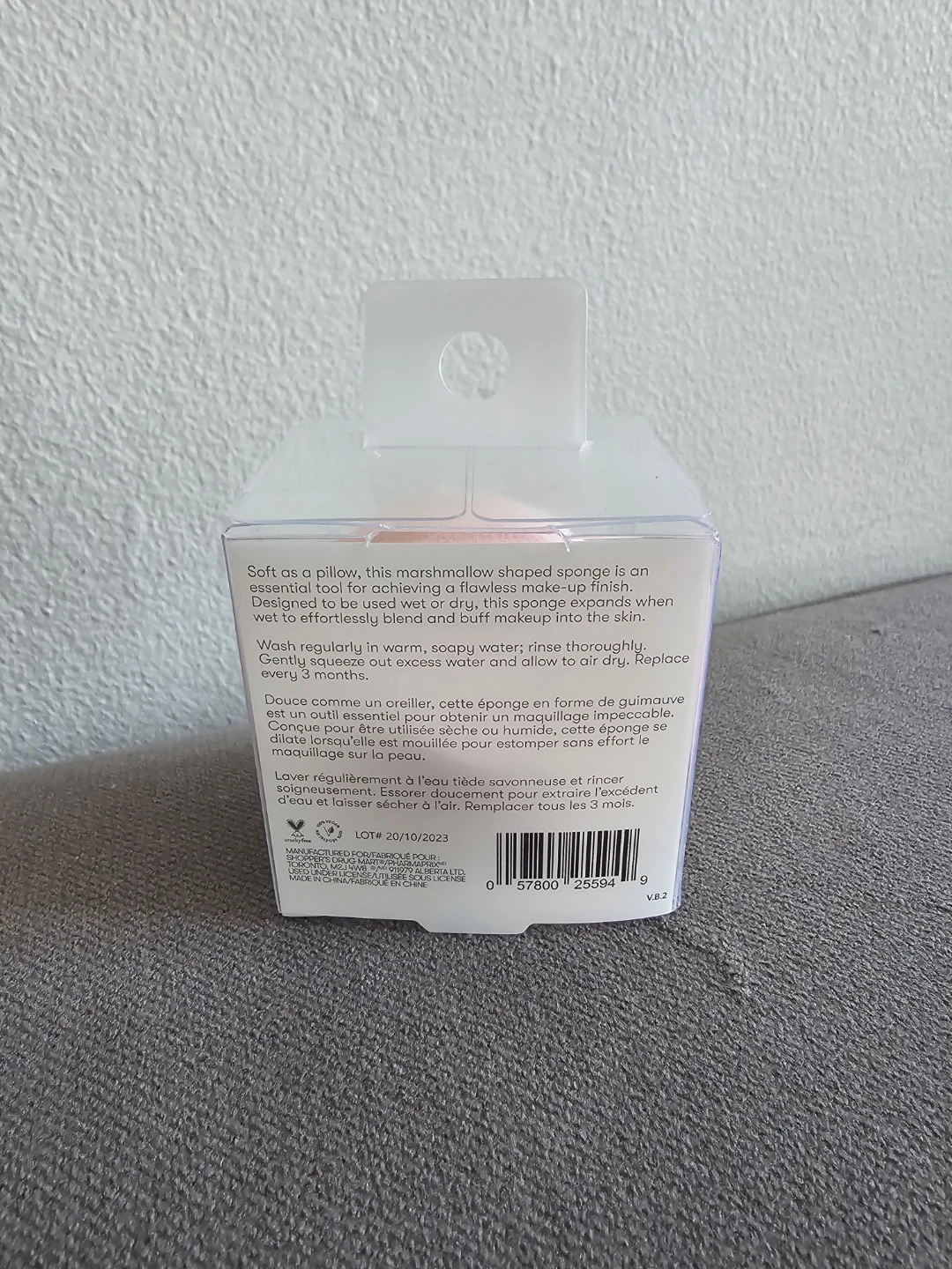 QUO BEAUTY Marshmallow Shape Blending Sponge, Light Pink ⚽️ - photo 3