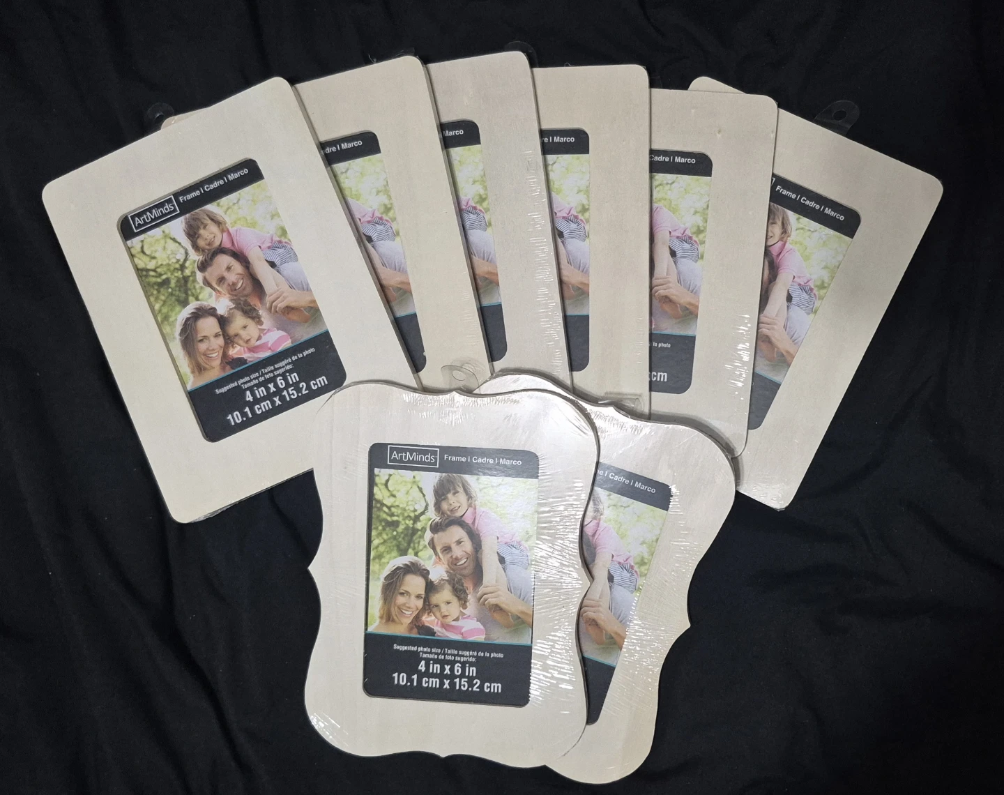 ArtMinds Photo Frames - 4x6 inch (Set of 8)