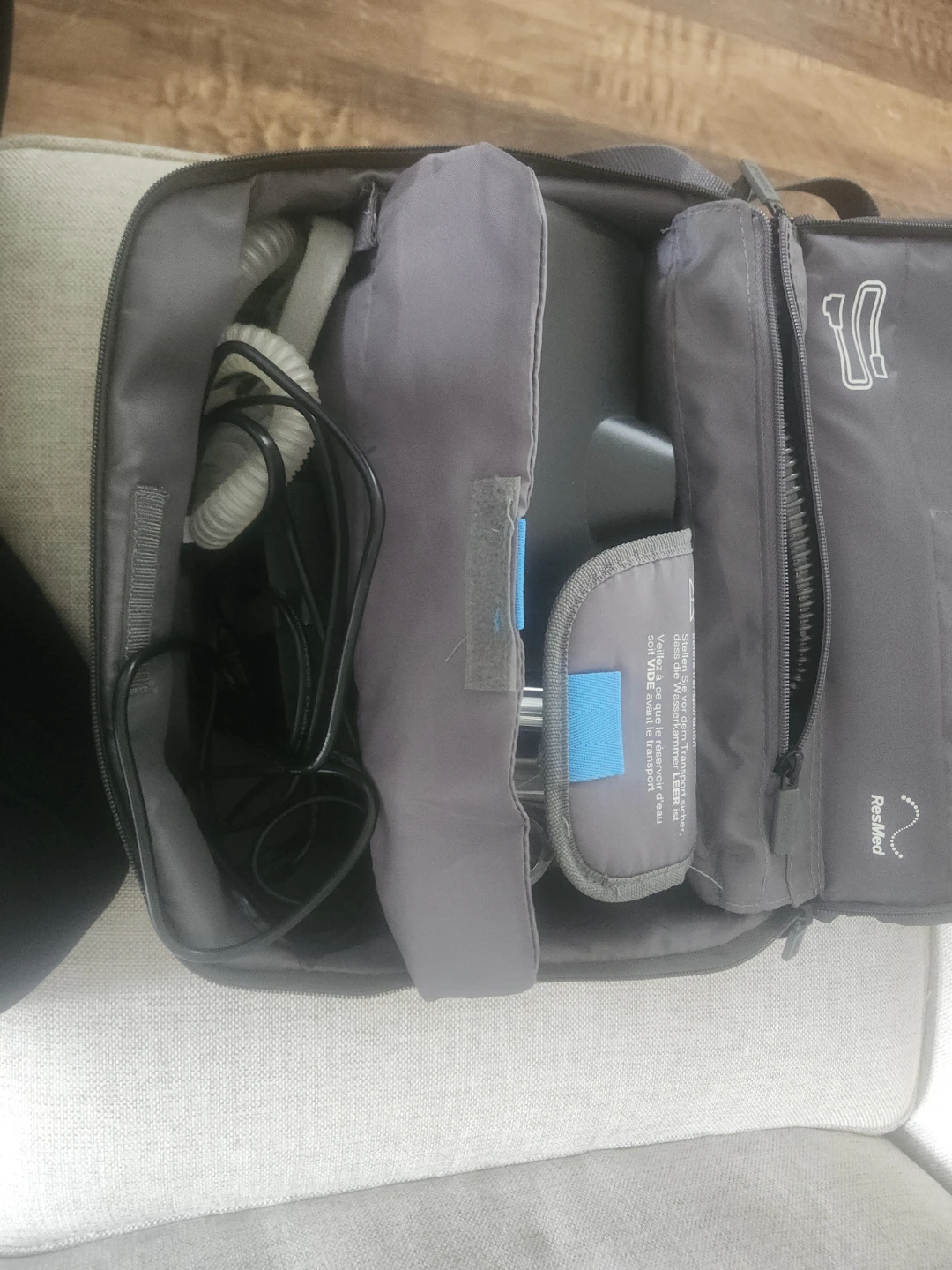 ResMed airsense 10 CPAP Machine and Accessories Travel Bag
