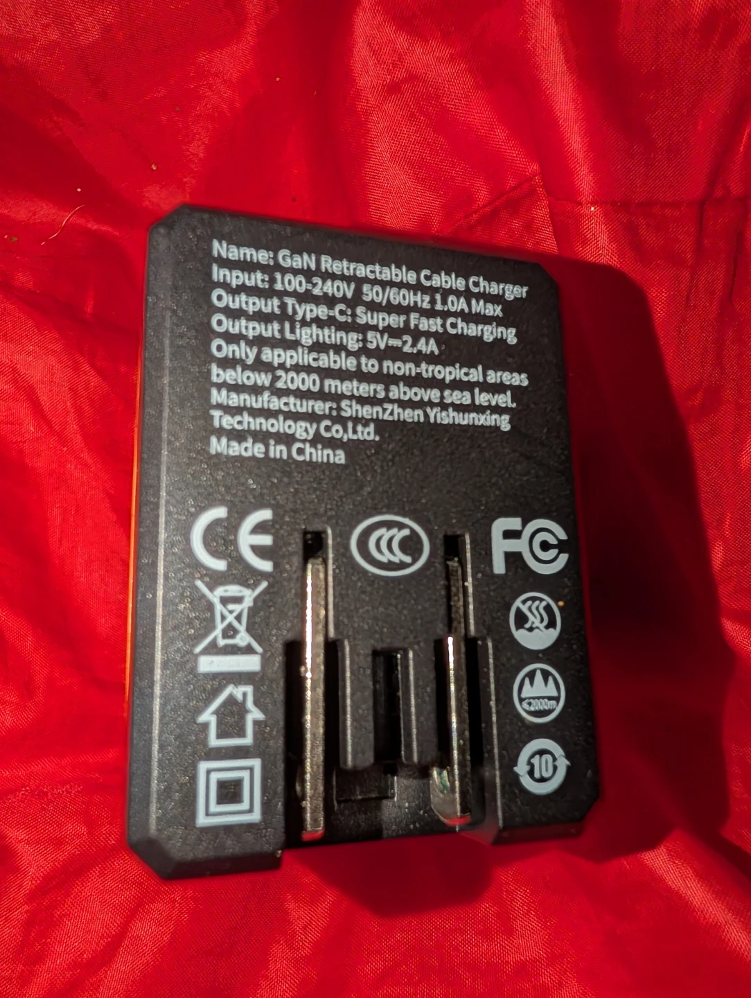 GaN Retractable Cable Charger with PD 3.0 - photo 4