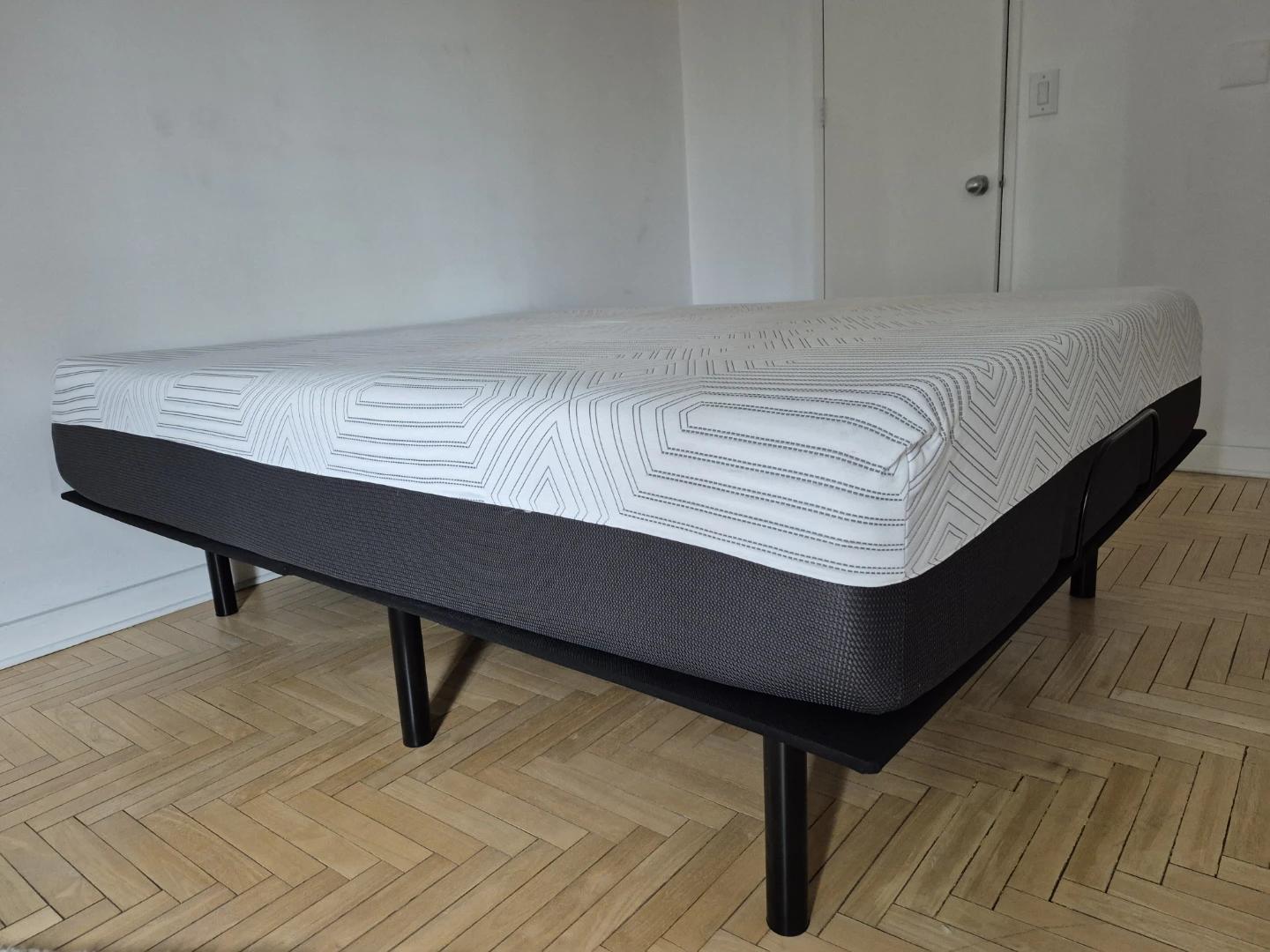 Adjustable Bed Frame with Mattress - photo 2