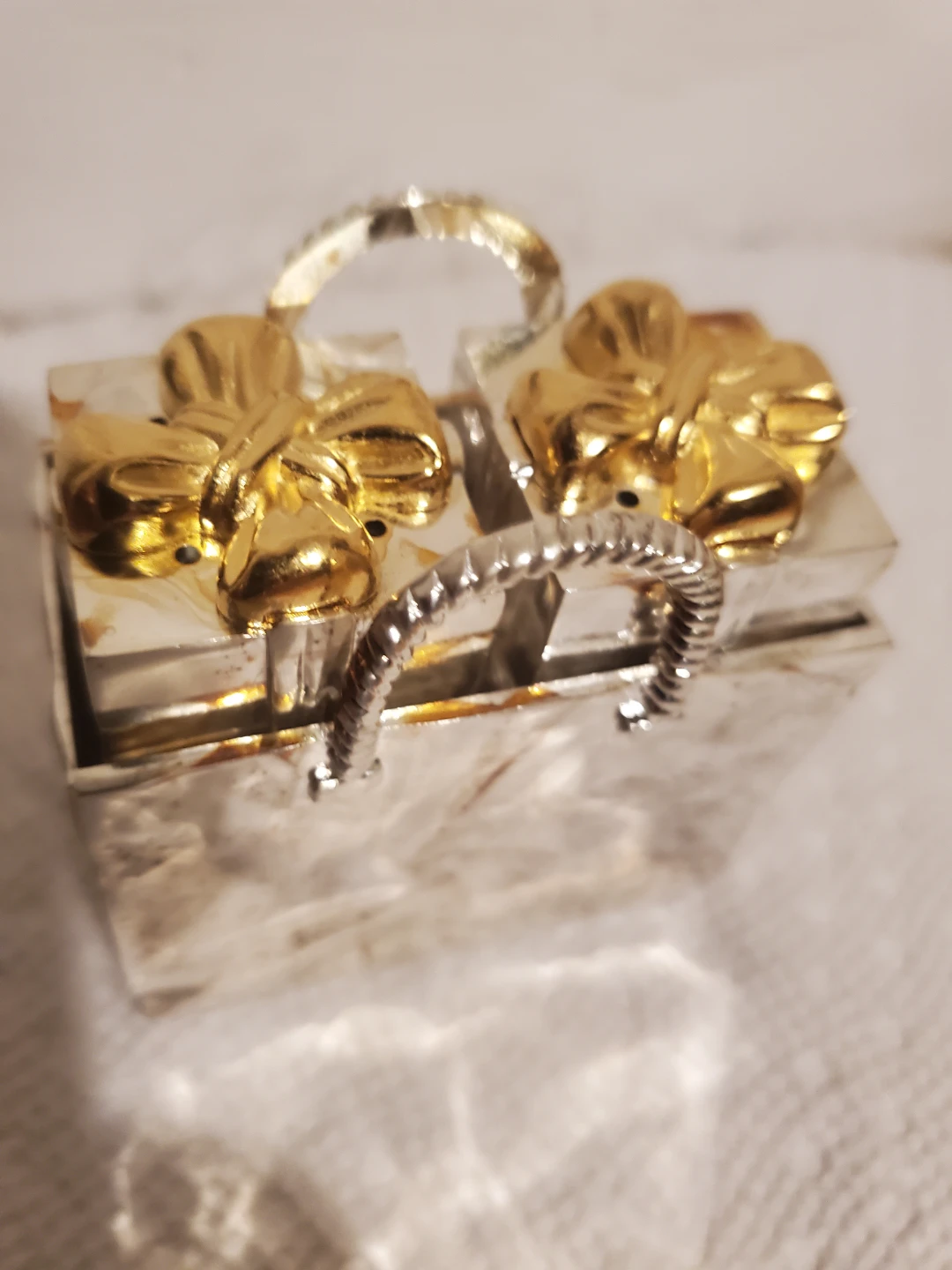 SALT AND PEPPER Silver and Gold Gift Box Set - photo 2