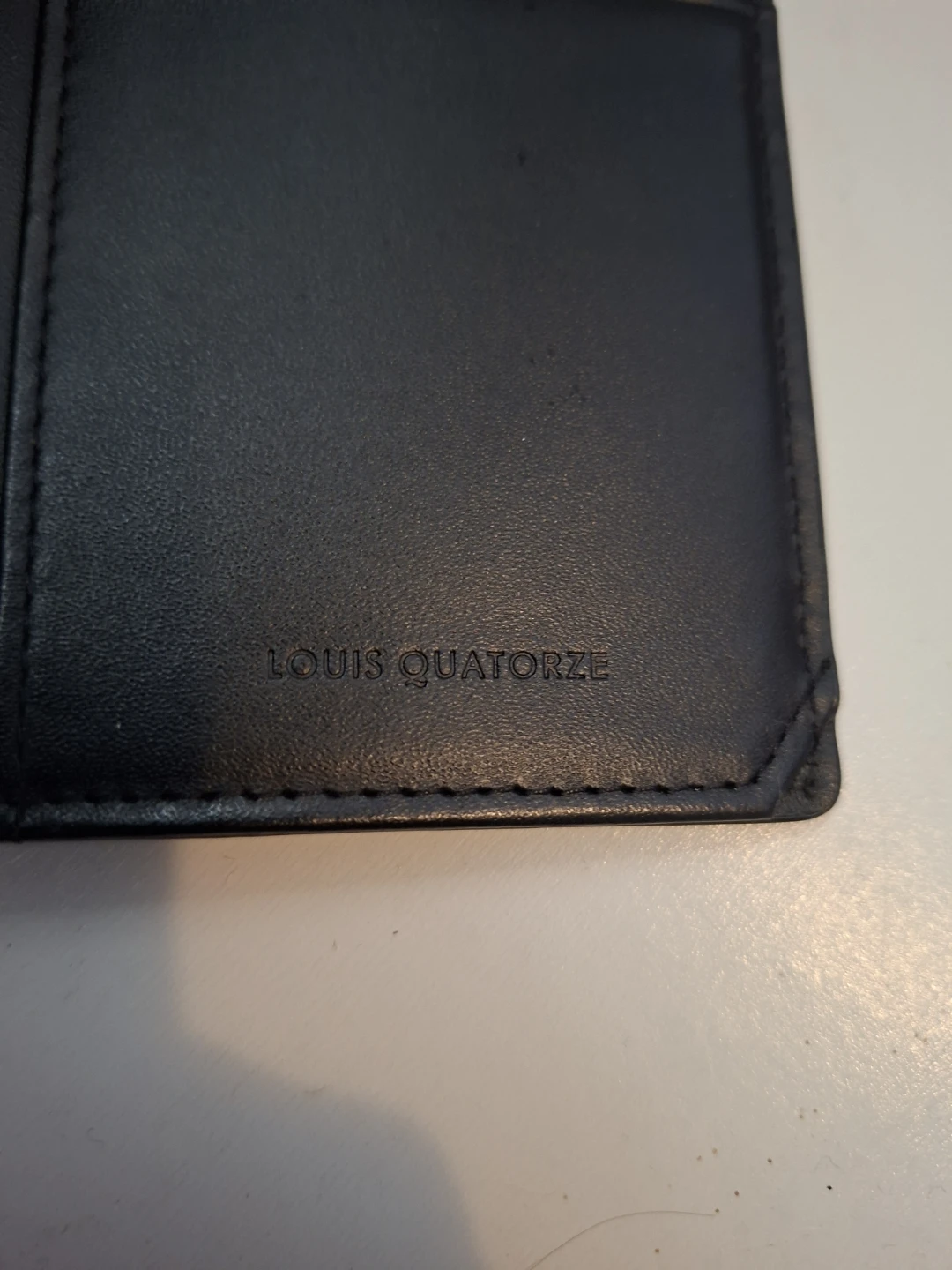 LOUIS QUATORZE Black Lizard Embossed Wallet - photo 3