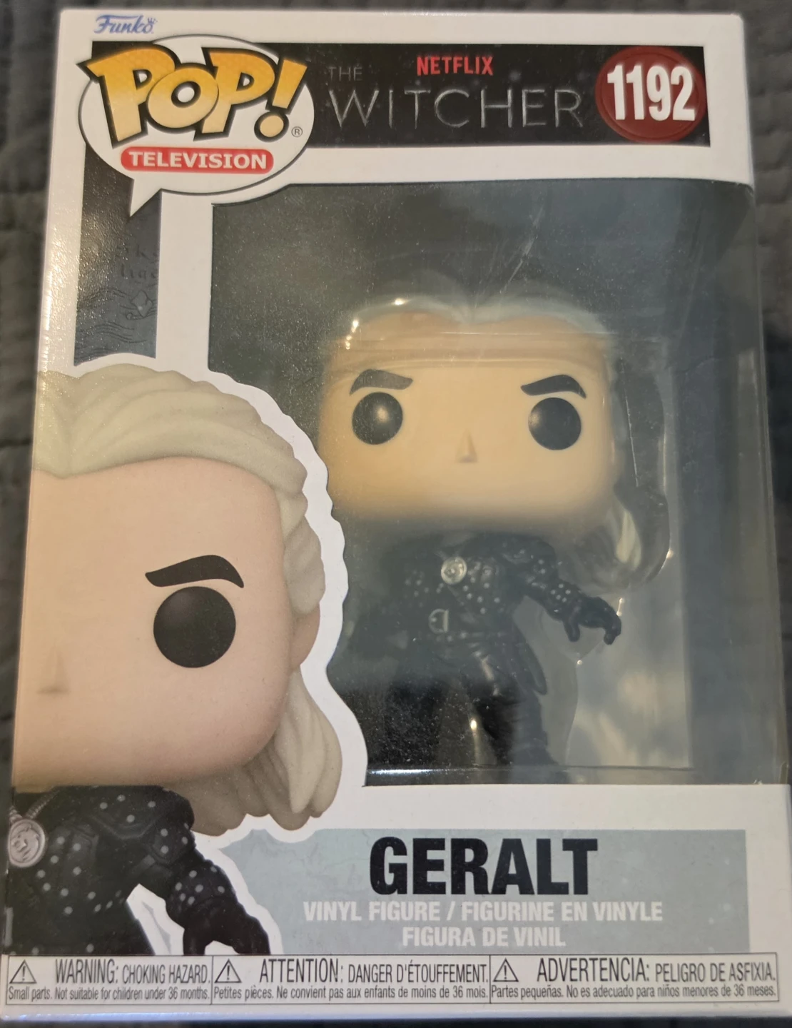 Funko Pop! The Witcher Geralt Vinyl Figure #1192