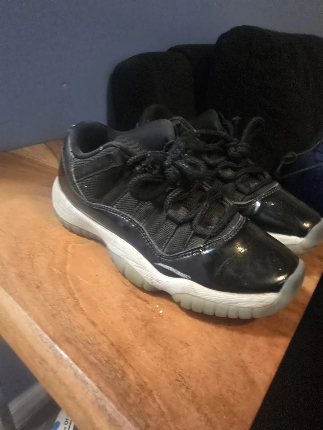 Nike Air Force 1 Low Black Youth Size 5Y - photo 4