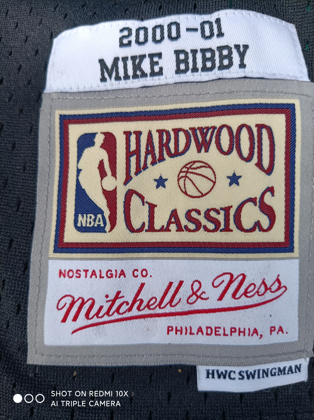 Mike Bibby Vancouver Grizzlies Classics Jersey - photo 3
