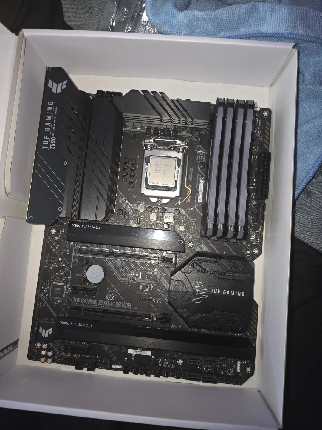 Combo motherboard+ ram 64gb DDR4 + cpu