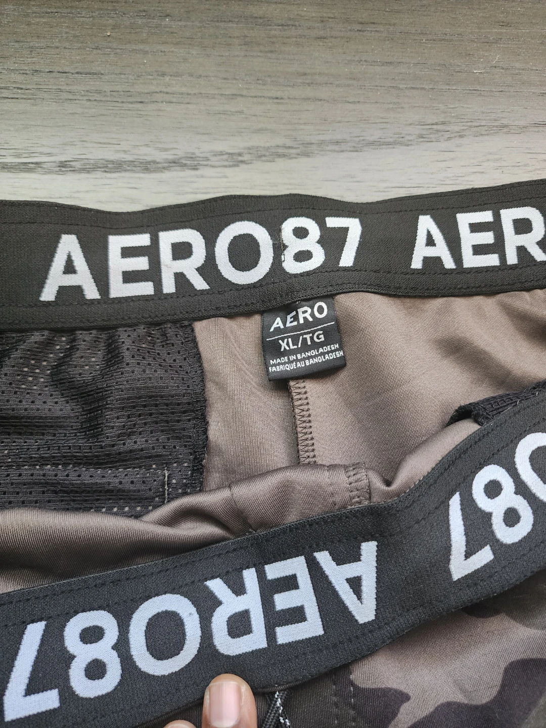 AERO87 Camo Jogger Shorts ⚽️