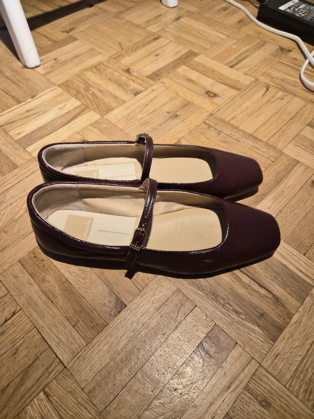 Dolce Vita Burgundy Mary Jane Flats - photo 2