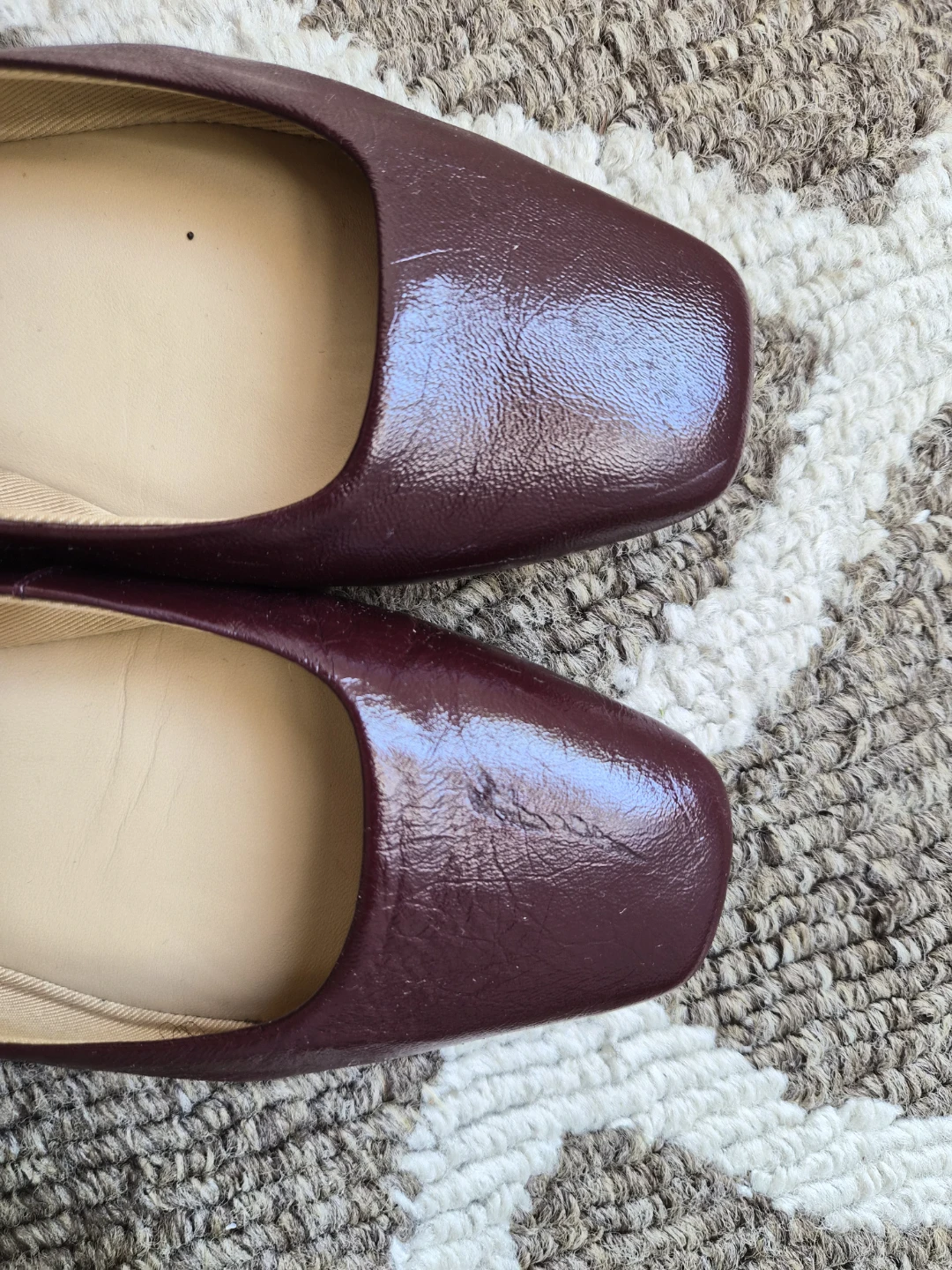 Dolce Vita Burgundy Mary Jane Flats - photo 5