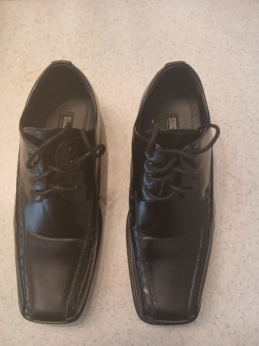Stacy Adams Black Dress Shoes