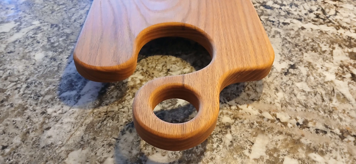 Wooden Cutting Board with Handle
