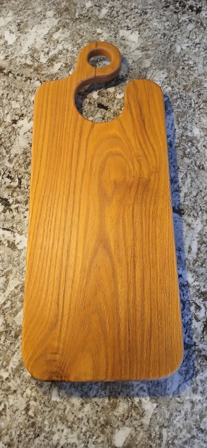 Wooden Cutting Board with Handle - photo 2