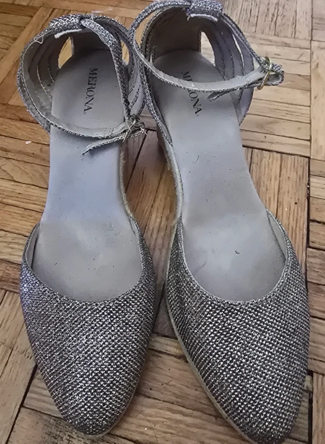 Merona  Sparkly Wedge Espadrilles