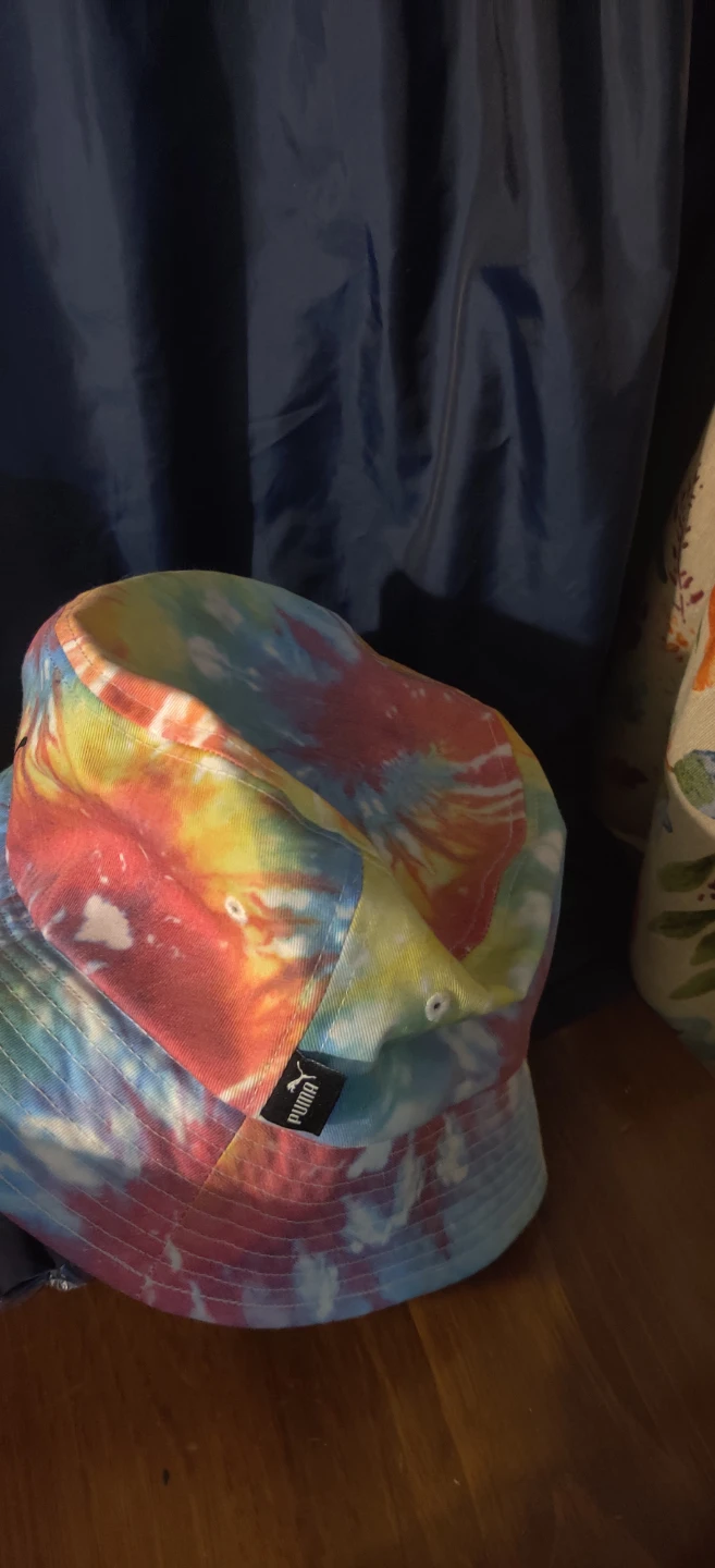 Puma Tie-Dye Bucket Hat) One size)