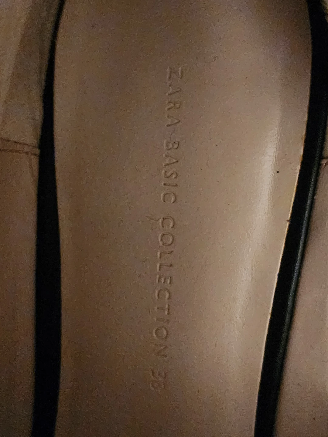 Zara Basic Collection Black Derby Shoes - photo 4