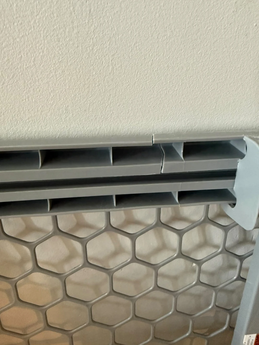 Grey Retractable Baby Gate