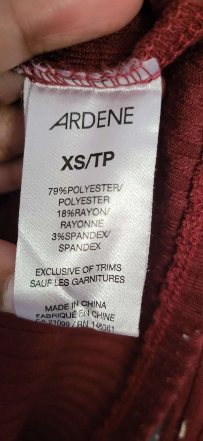 Ardene Ribbed Long Sleeve Top XS/TP - photo 3