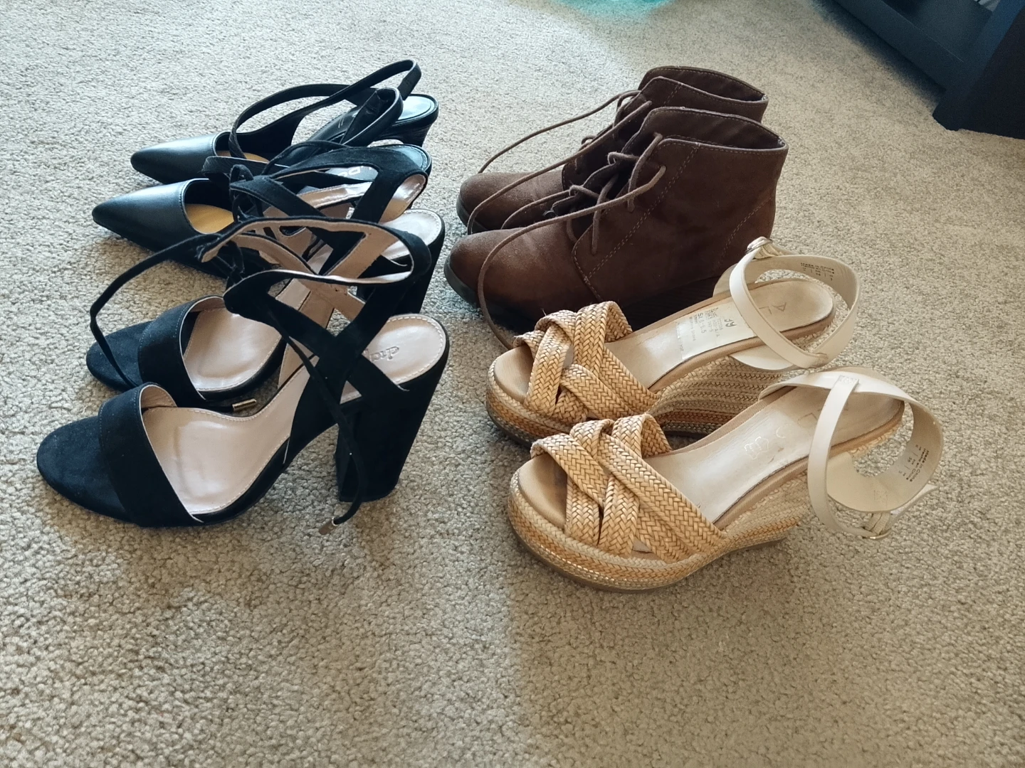 ALDO Black Pointed Toe Heels & Other Women's Shoes - photo 3