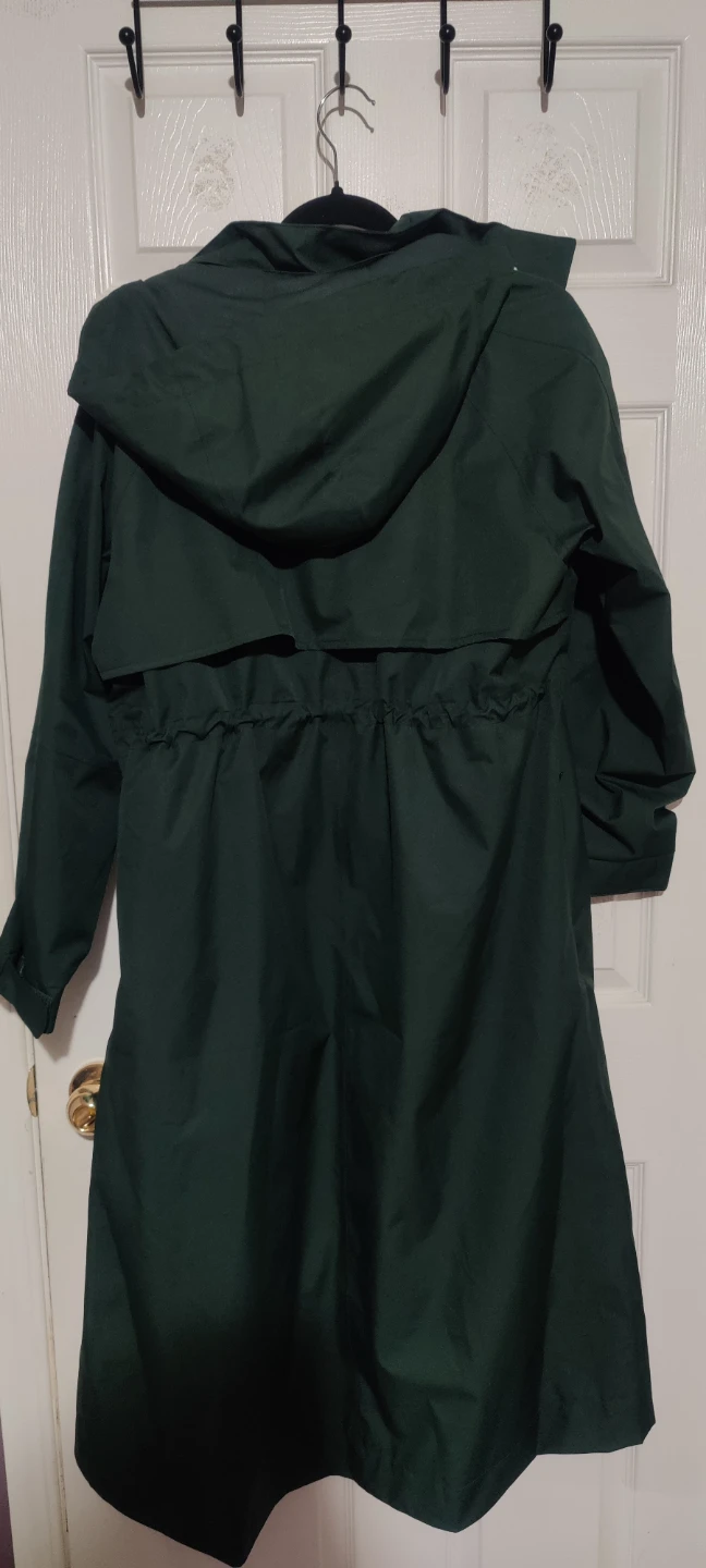 Quince Emerald Green Rain Coat - photo 2