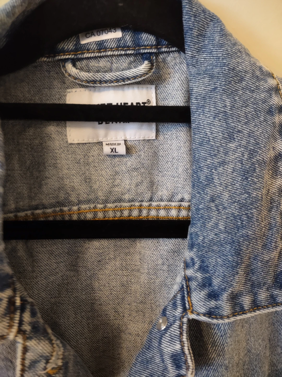 (NEW) Velvet Heart Denim Vest XL unisex - photo 2