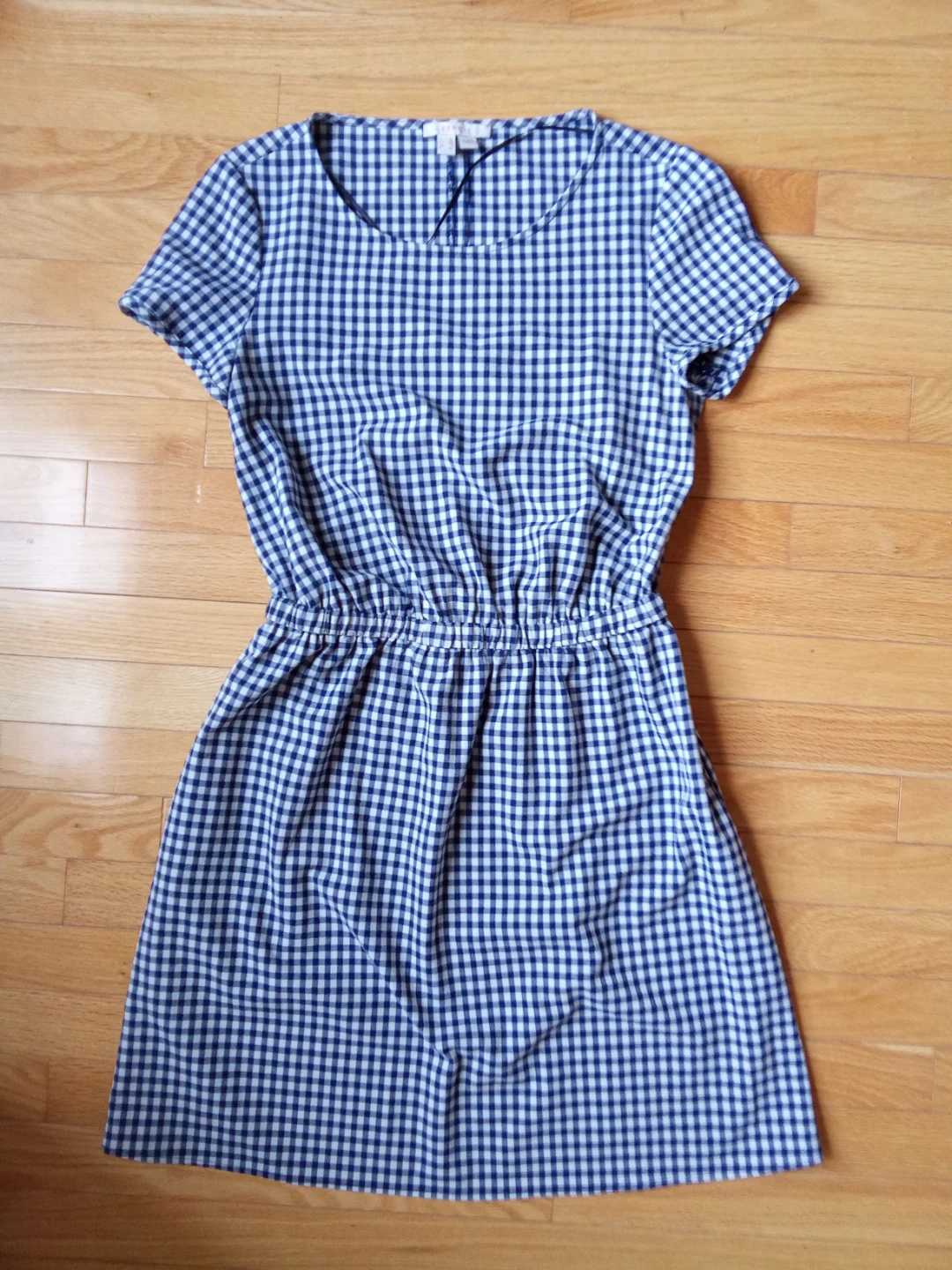 Esprit Blue Gingham Dress Size S-M