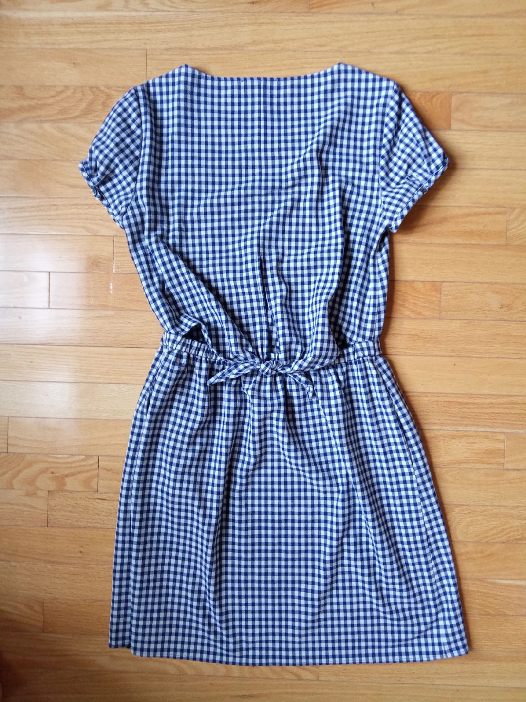Esprit Blue Gingham Dress Size S-M - photo 2