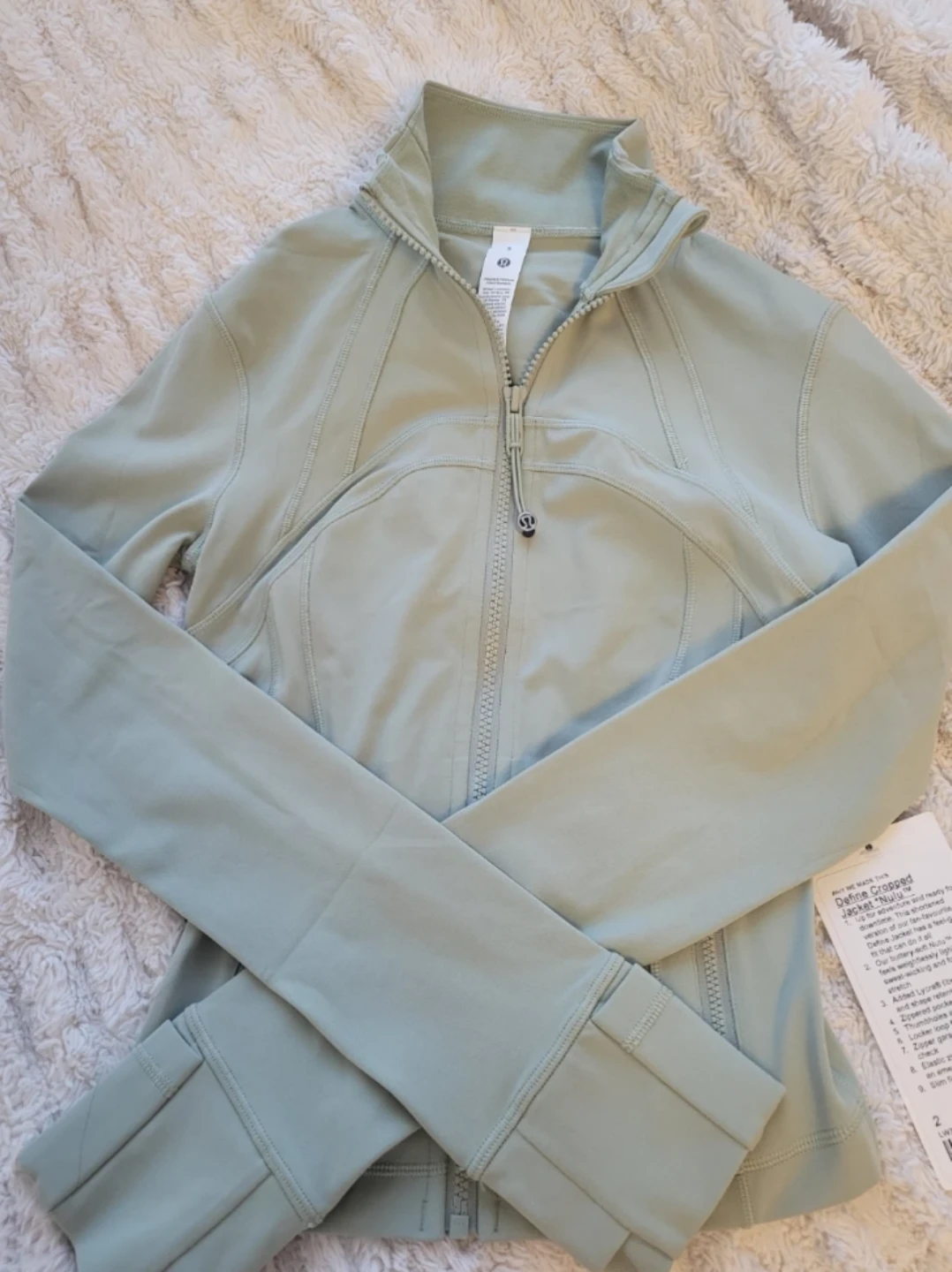 Lululemon Define Cropped Jacket Nulu Size 2 - photo 2