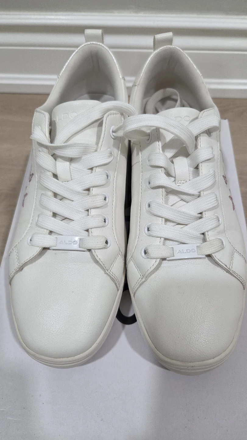 ALDO Meadow White Sneakers - Size 9 - photo 3
