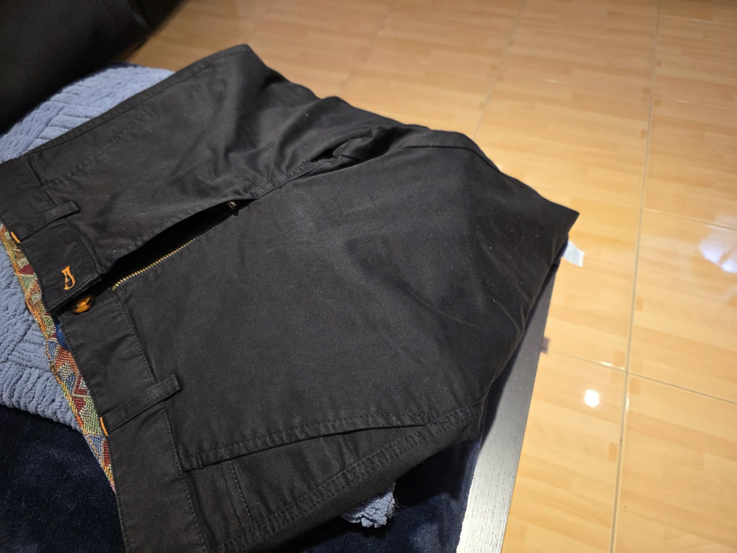 Men's Black Chinos