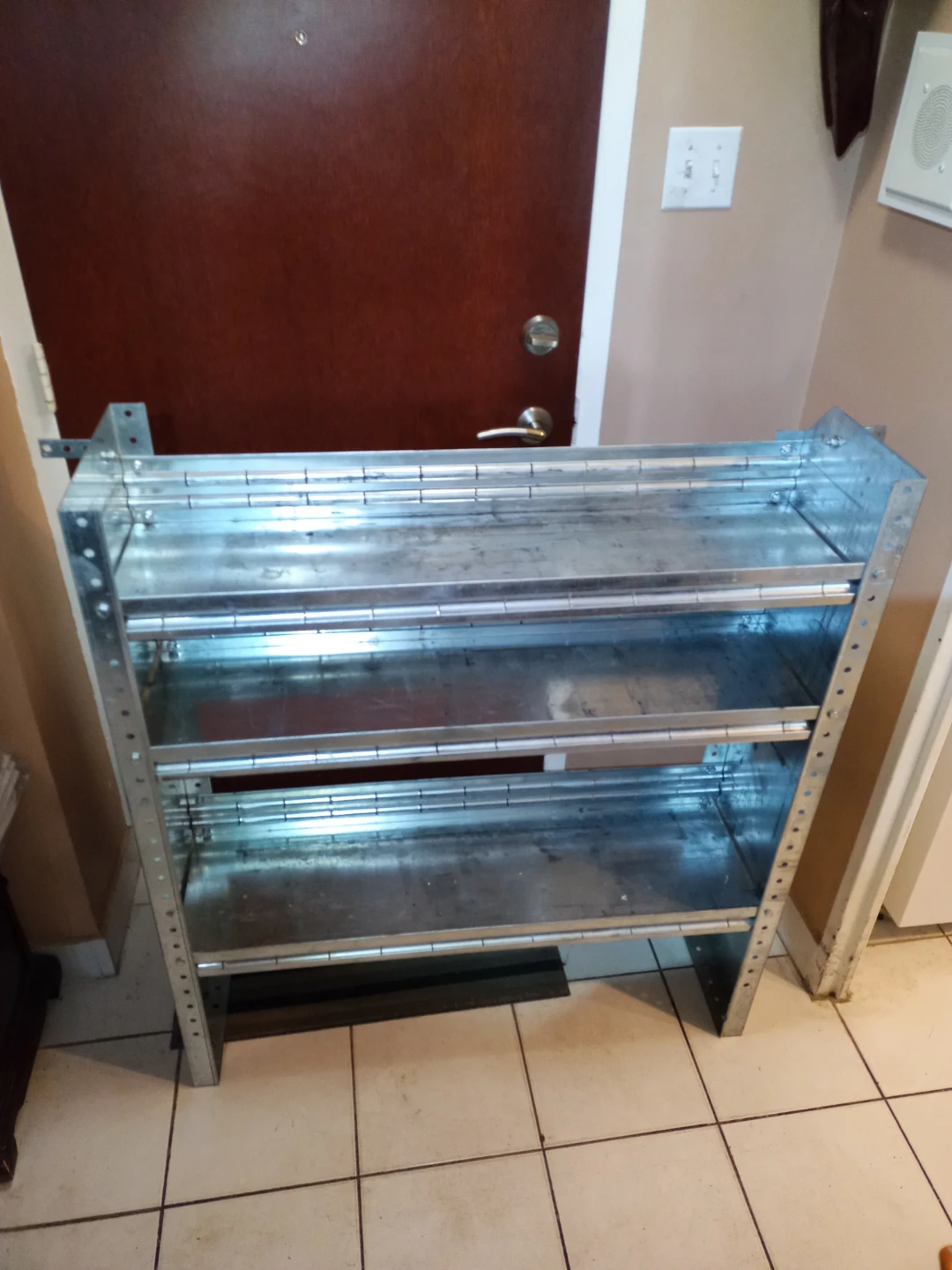 ⚽4 Tier Heavy Duty Metal Shelf